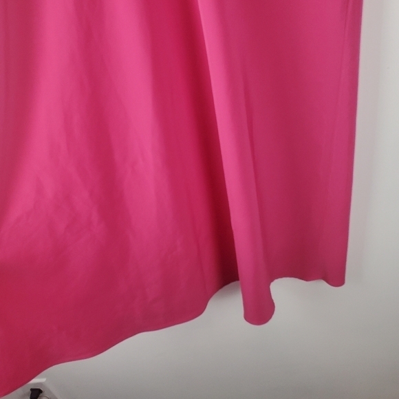 Natori Cruz Slip Dress Womens Small Pink V-neck Midi Length Adjustable Straps - Picture 6 of 10